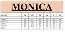 Falda Monica Negra Hojas Blancas