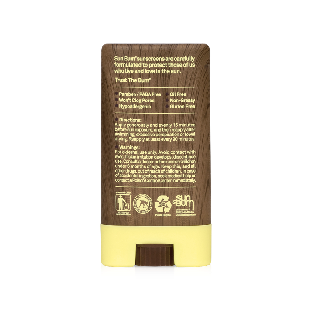 SunBum Original Sunscreen Facestick 30SPF