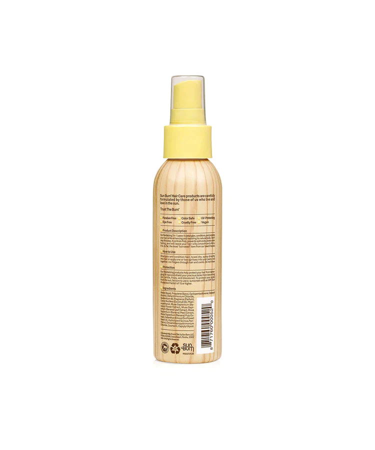 SunBum Hair Care 3 in 1 Leave in Conditioner 4oz