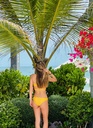 Bikini Kiana Mostaza Metálico