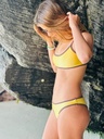 Bikini Costa Rica Amarillo con Marrón