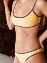 Bikini Costa Rica Amarillo con Marrón