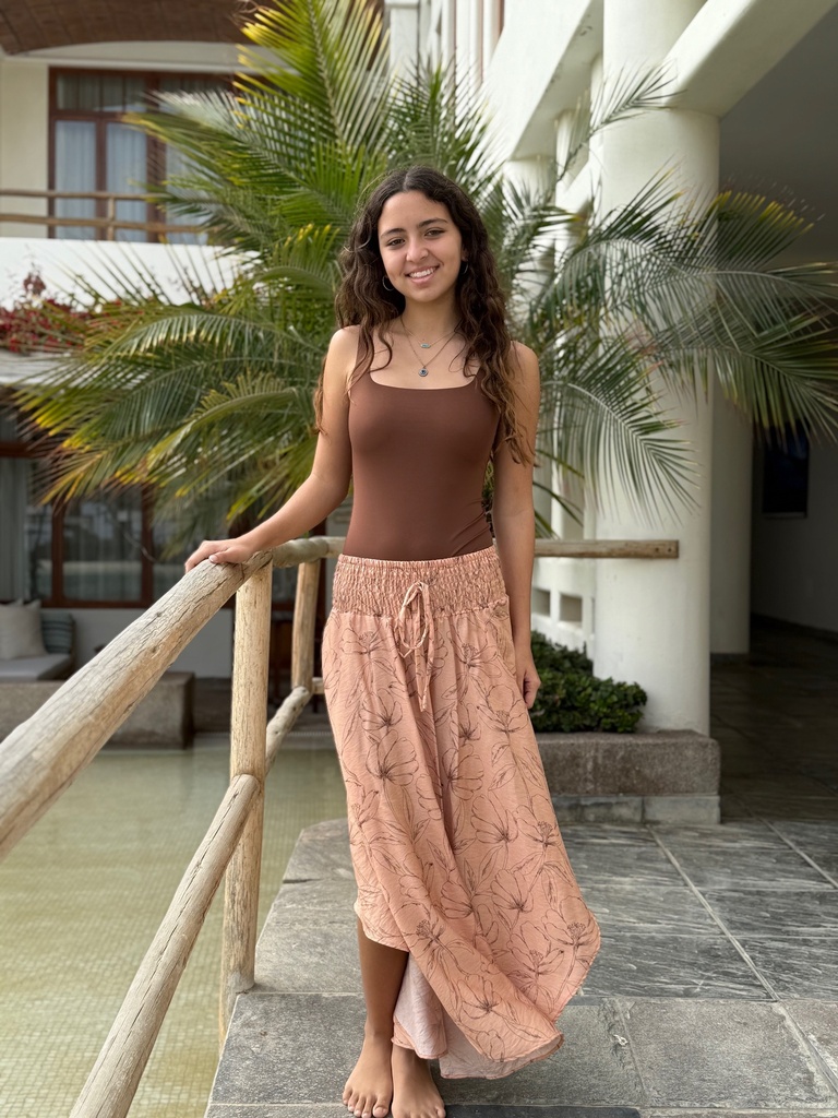 Falda Samira Beige