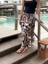 Falda Samira Negra con Beige