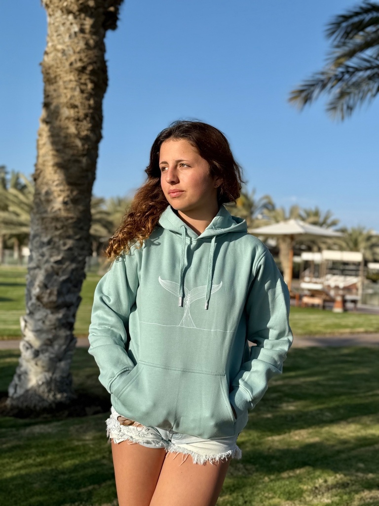Hoodie Verde Cemento