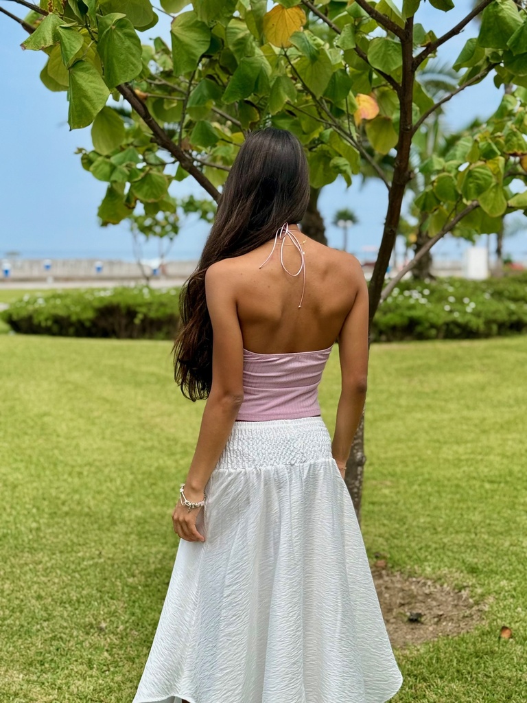 Falda Samira Blanca