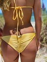 Bikini Alana Amarillo Patito Metálico