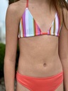 Bikini Martina Coral Stripes