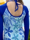 Ropa de Baño Romina Blue Watercolor