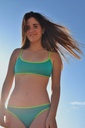 Bikini Costa Rica Jade con Verde Limón