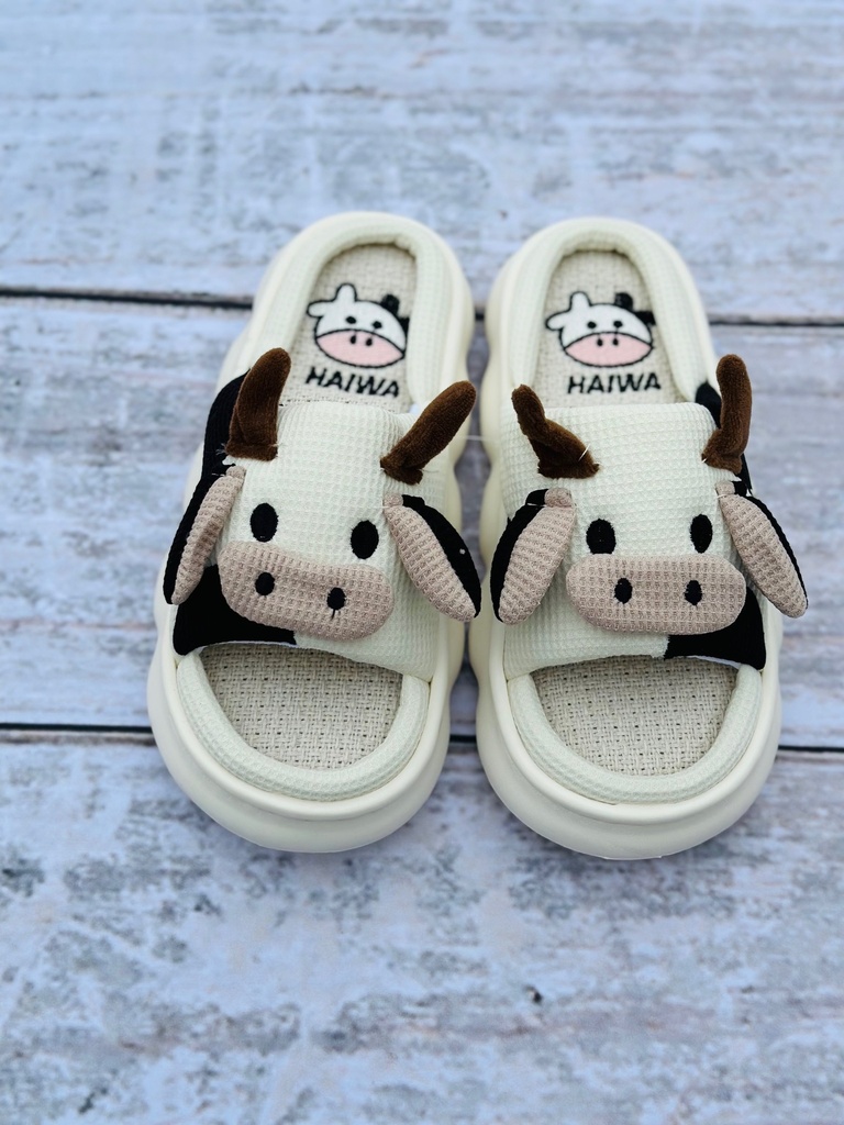 Pantuflas Vaca