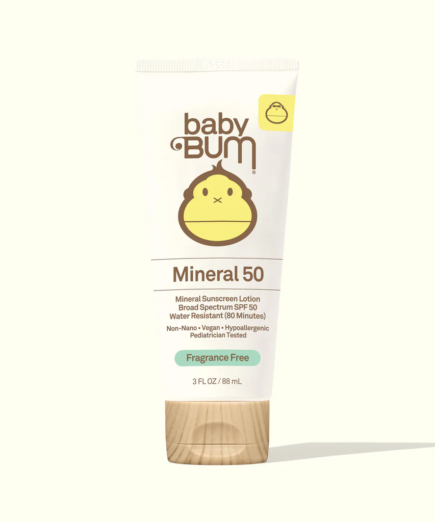 Baby Bum Mineral Sunscreen Lotion SPF50 3oz