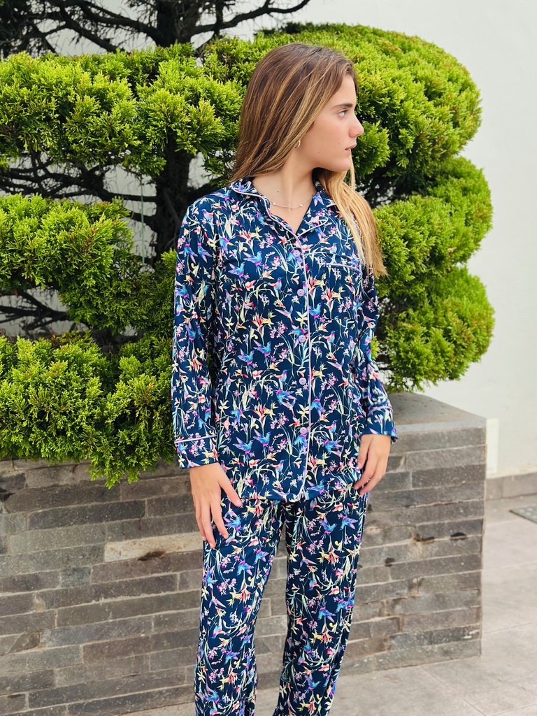 Pijama Larissa Colibri