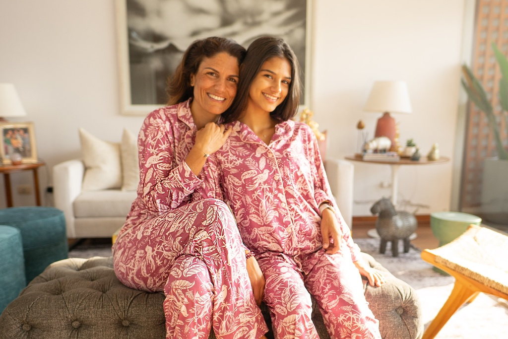 Pijama Larissa Wildlife Uva