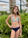 Bikini Martina Blue Garden