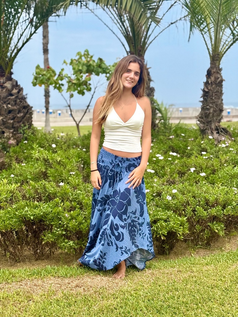 Falda Samira Azul Navy