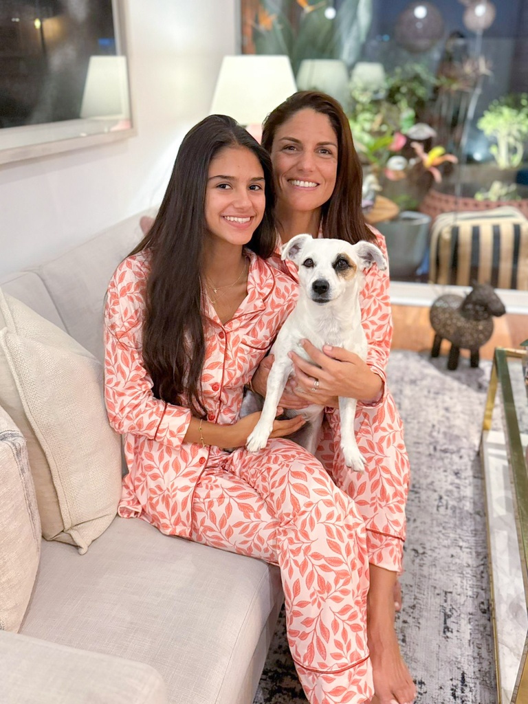 Pijama Larissa Coral