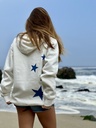 Hoodie Hueso Estrellas